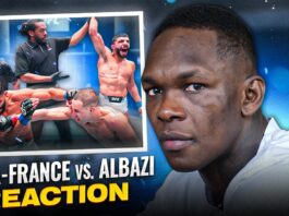Israel Adesanya trona contra los jueces en Kara-France vs Amir Albazi
