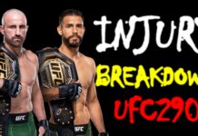 Inside the Octagon: Dr. Yared Vazquez Analyzes Alexander Volkanovski and Yair Rodriguez’s Pre-Fight Injuries for UFC 290